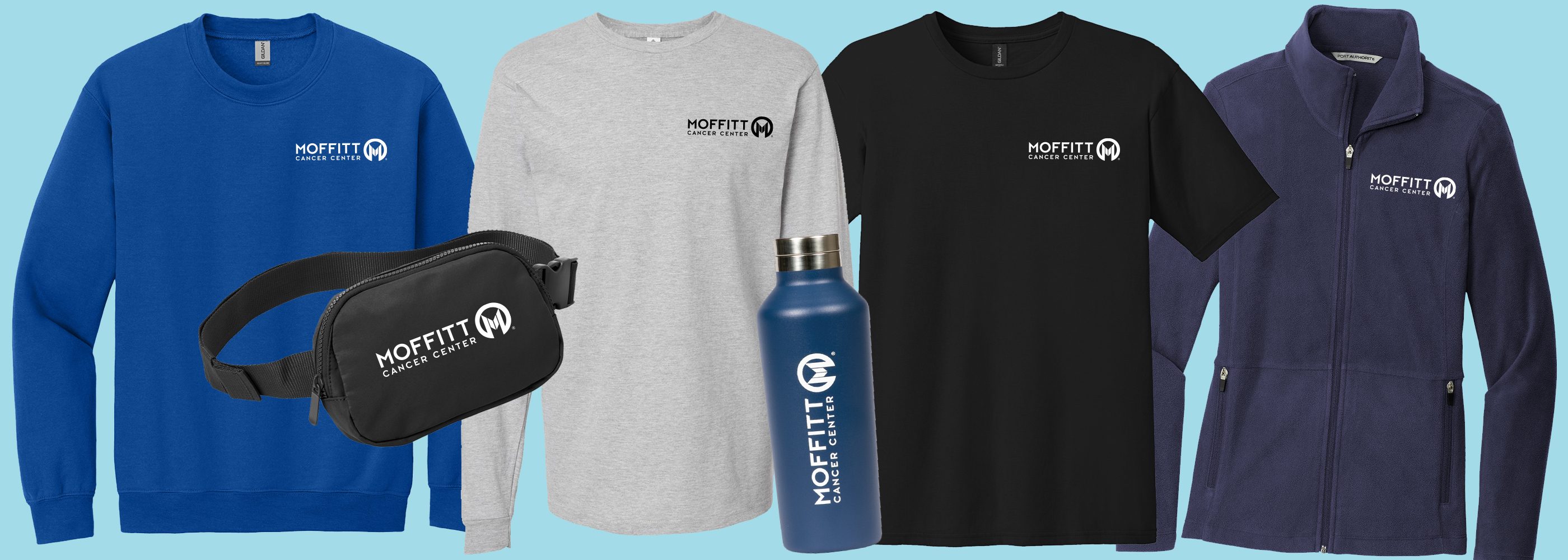 Moffitt Cancer Center brand swag & apparel