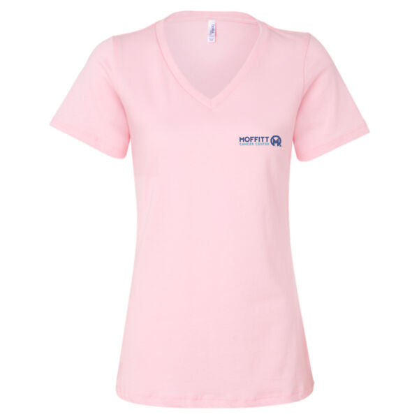 Moffitt Cancer Center Women's V-Neck T-Shirt Thumbnail