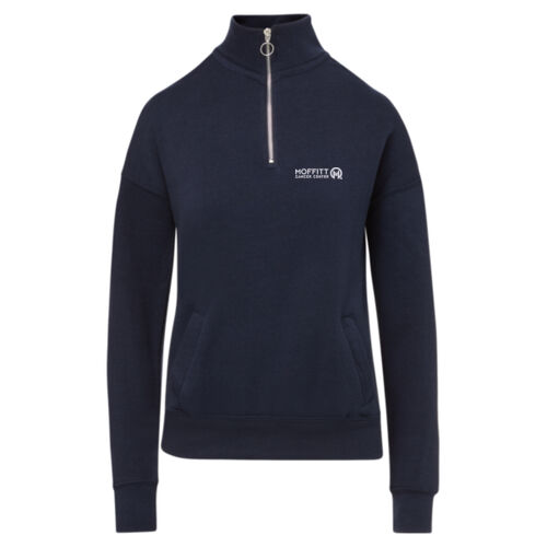 Moffitt Cancer Center Women's Cloud Fleece Quarter-Zip Pullover Sweatshirt Thumbnail